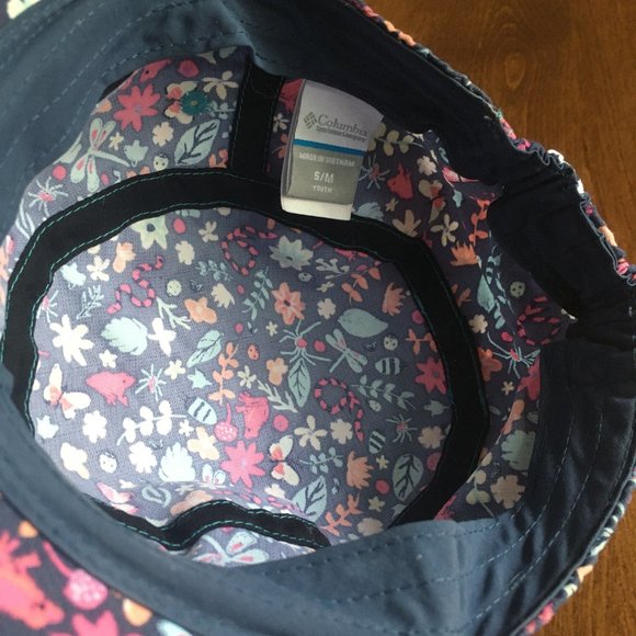 Columbia floral toddler sun cap - Picture 7 of 13
